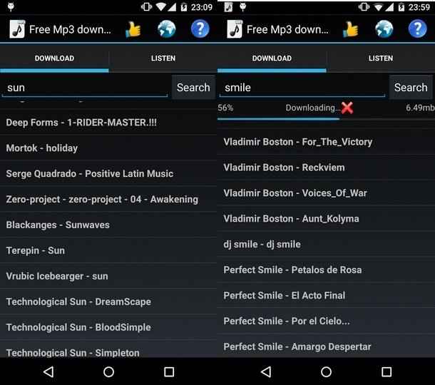 what mp3 free music downloader is the best app for galaxy s6